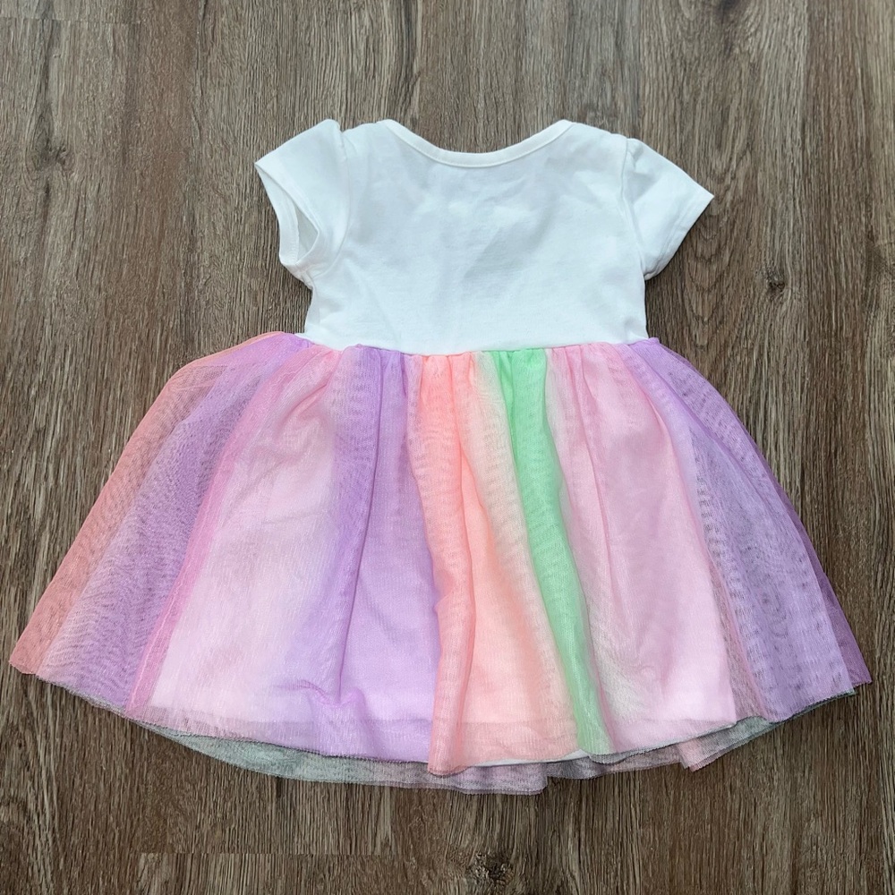 Wonder Nation Multi-Color Spring Dress 12M - Picture 2 of 4